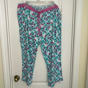 New Hello Kitty XL capri pajama pants NWT